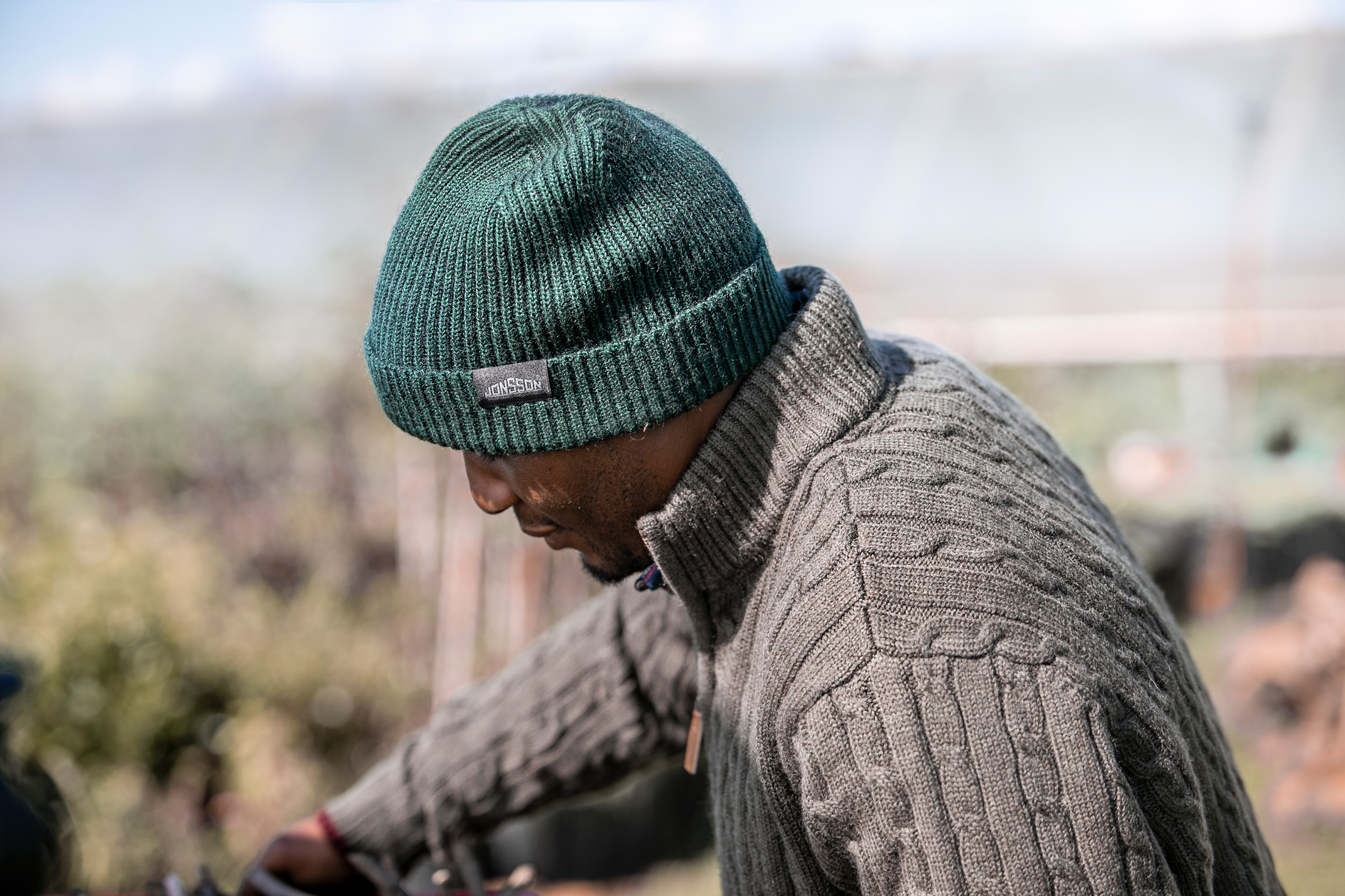 帽子 Classic Logo Chunky Ribbed Beanie Green Fall/Winter 2024 Preview – Supreme